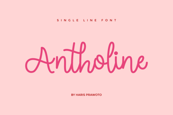 Antholine: A Handwritten Typeface That Elevates Editorial Design