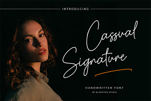 Cassual Signature: A Delicate Handwritten Typeface for Craft Creators