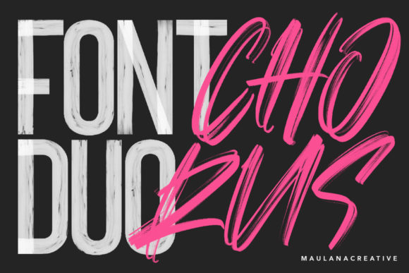 Chorus Font: A Modern Typeface for Editorial Design