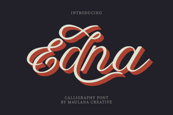 Edna: A Handwritten Font That Elevates Brand Identity