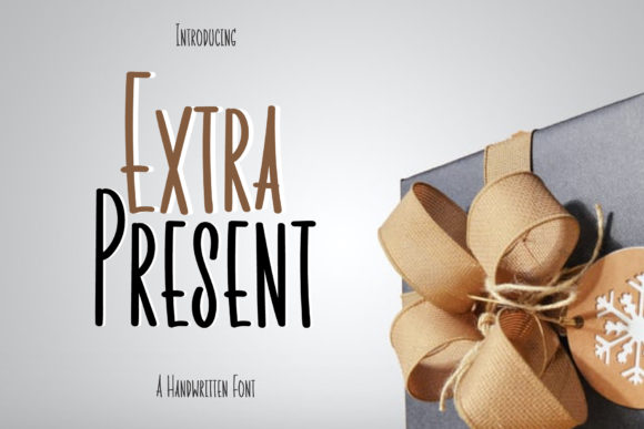 Extra Present: A Handwritten Font That Elevates Your Campaigns