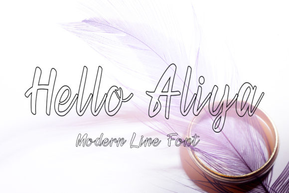 Hello Aliya: A Playful Script Font for Bold Branding