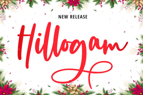 Hillogam: A Handwritten Font That Elevates Brand Identity