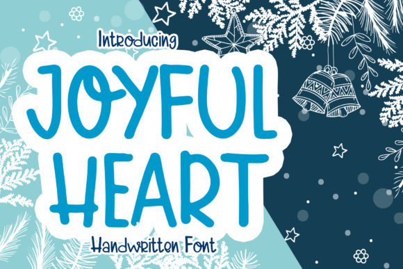 Joyful Heart Font: A Handwritten Typeface with Heart