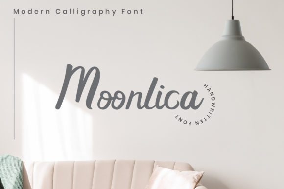 Moonlica Font: A Beautiful Script for Your Brand