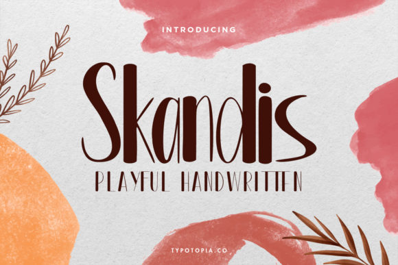 Skandis Handwritten Font for Creative Makers