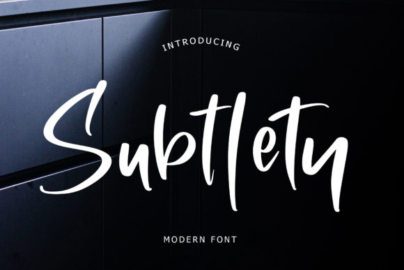 Subtlety: A Premium Handwritten Font for Memorable Branding