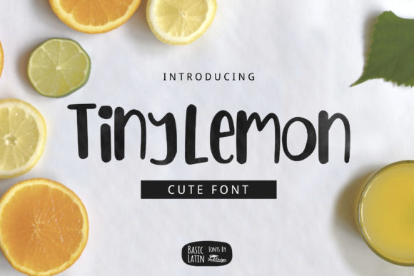 Tiny Lemon: A Handwritten Font That Elevates Campaign Design