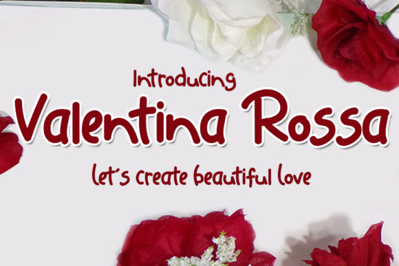 Valentina Rossa: A Handwritten Font for Crafting and Selling with Style
