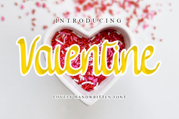Valentine Font Review: A Romantic Typeface for Campaign Design