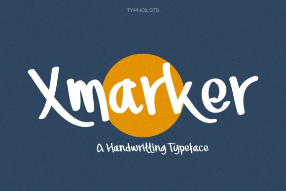 Xmarker: A Script Font for Business Branding